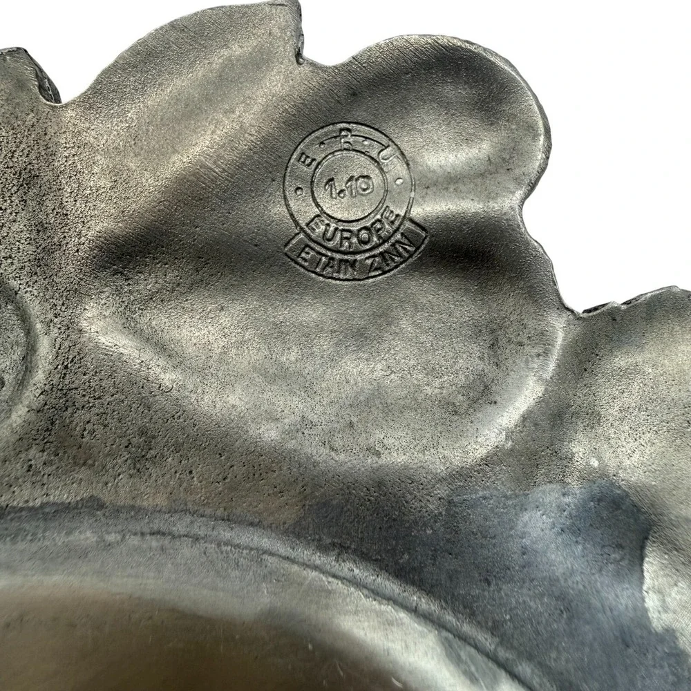 Vintage‎ Italian Pewter Williams Sonoma Fruit Wine Bottle Coaster Grande Cuisine